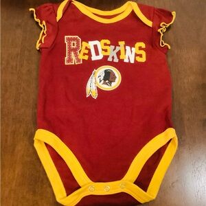 NFL Team Apparel - Redskins Infant Girls Onesie